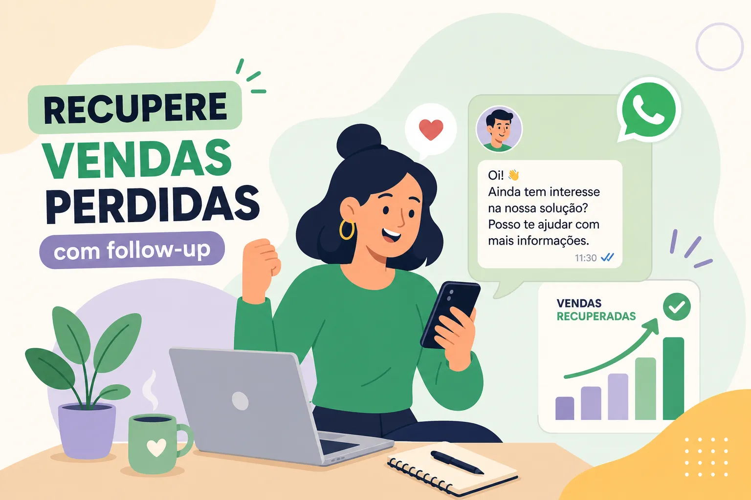como recuperar vendas perdidas com follow up no whatsapp 1782695472831